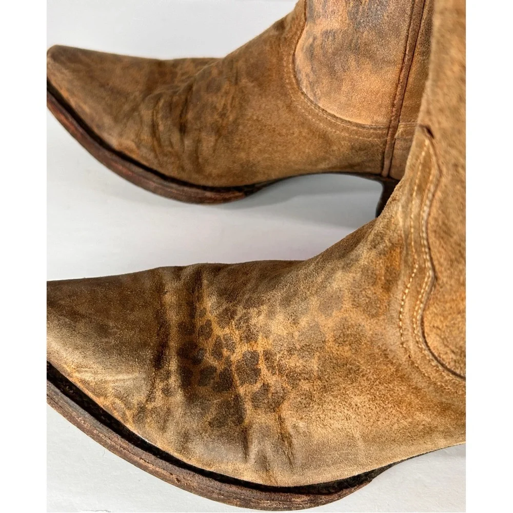 Old Gringo Women’s Leather Leopardito 13" Cowboy Boots, size 8.5 - Picture 9 of 16